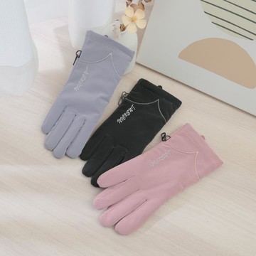 尼克全觸控止滑女手套-顏色隨機出貨