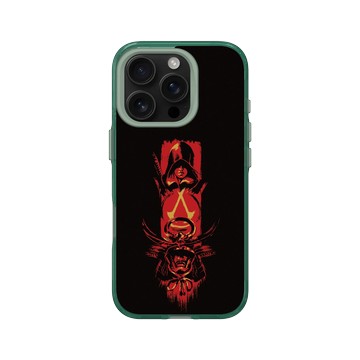 iPhone 16 Pro Clear 憂墨綠 - Assassin's Creed - Assassin's Creed® Shadows - Naoe and Yasuke ink