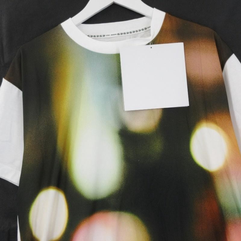 Tシャツ・カットソー FUMITO GANRYU FU3-CU-15 #1 LEAVES PRINT T-SHIRT FUMITO GANRYU Leaves Tee - Wrong Weather