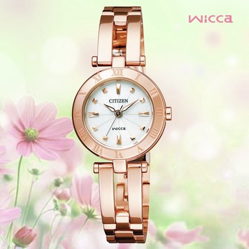 CITIZEN 星辰 Wicca 公主系列 太陽能女錶15-1573-01