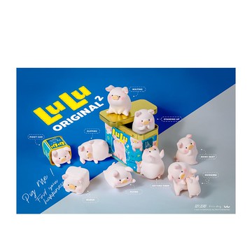 TOYZEROPLUS 罐頭豬LuLu 經典系列第2代盲盒手辦公仔盒玩 (單入隨機出貨)