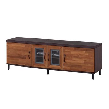 【唯熙傢俱】諾亞胡桃雙色5尺電視櫃