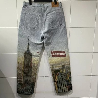 supreme aerial tapestry regular jean