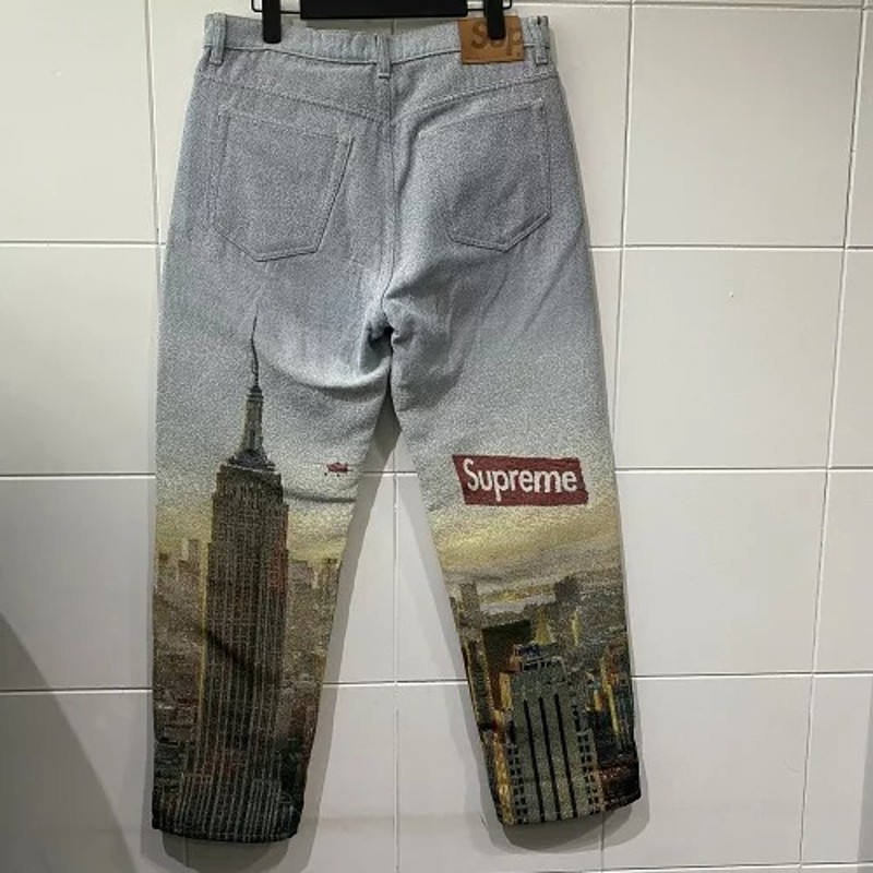 SUPREME 20aw Aerial Tapestry Regular Jean 32インチ シュプリーム