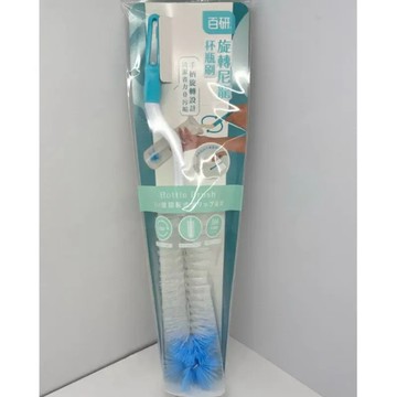 [福利商品]4-12_百研-旋轉尼龍杯瓶刷-1支