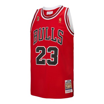 M&N Authentic球員版復古球衣 公牛隊 1996 #23 Michael Jordan