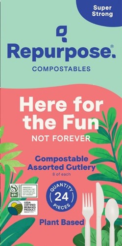 Repurpose Assorted Utensils - 8 Each 24 Utensils