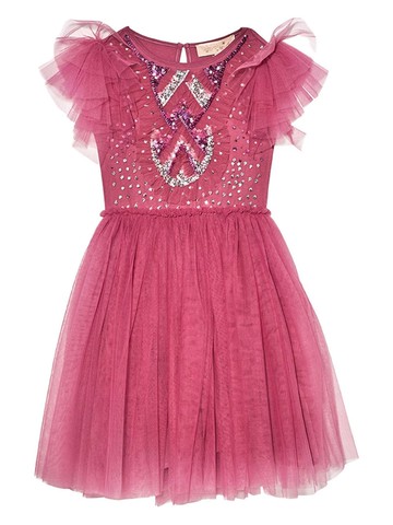 Tutu Du Monde - Snow Berry sequin-embellished tutu dress - kids - Nylon/Cotton - 4-5 - Pink