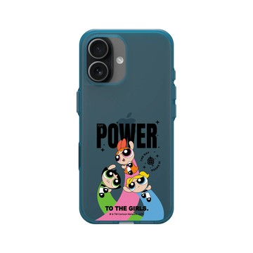 iPhone 17 Clear (相機按鈕) 夜幕藍 - The Powerpuff Girls 飛天小女警 - 女孩的力量