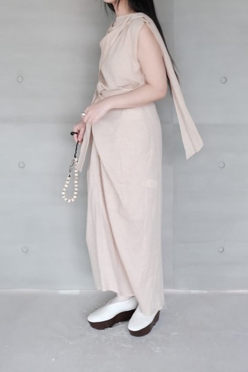 有機棉環保紗圍裹裙