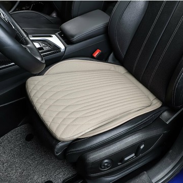 快速出貨2024四季通用款商務風單片汽車用品透氣吸汗高回彈海綿平面款坐墊