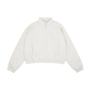 Puma 外套 Femme 女款 米白 尼龍 防風 運動外套 夾克 63130987