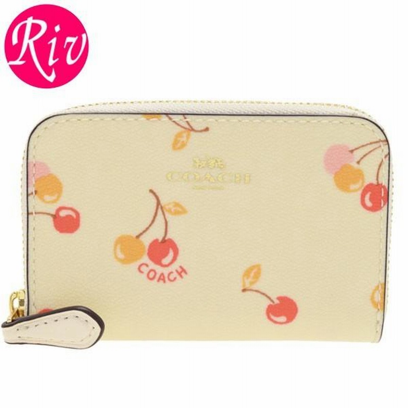 え*り様 COACH チェリー柄 ケース　海外正規outlet購入品　紙袋 え*り様 COACH チェリー柄 コインケース 海外正規outlet購入品