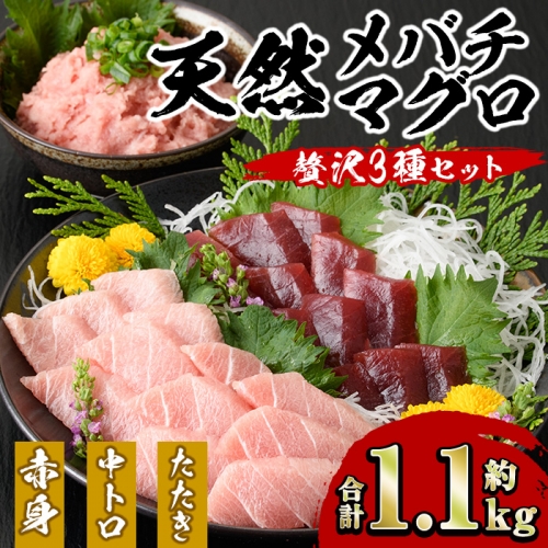 天然メバチマグロ 贅沢3種セット(合計約1.1kg)_yushin-1074