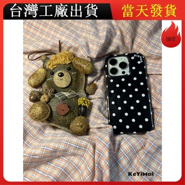 🔥隔日達🚗滿屏圓斑點手機殼 亮面果凍適用蘋果iPhone11/12/13/14/15/16/17防摔軟