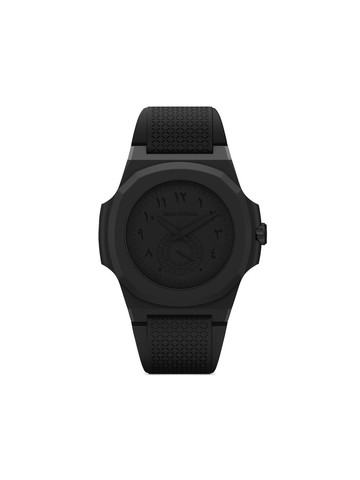 NUUN OFFICIAL - Origen Twilight 40.5mm - unisex - Sapphire Crystal/Carbon Steel/Rubber - One Size - Black