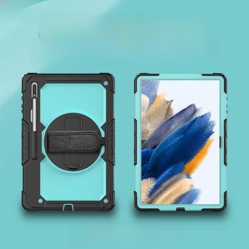 適用Samsung三星2024新款S10TabS8Ultra保護殼14.6防摔彎A7Lite8.7平板電腦套全包10.4英寸S9+筆槽T510支架