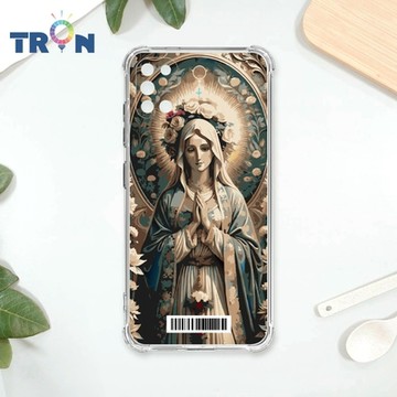 TRON 三星 A31 聖母古典風 四角防摔載具殼 軟殼 手機殼