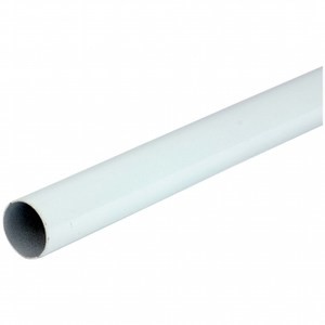 8分鐵管 白色 1'x900mm