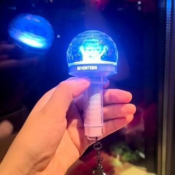 熱賣 Seventeen次 十週年 特別版迷你應援棒 鑰匙扣掛件 克拉棒掛件 svt同款周邊 金珉奎 崔勝澈 徐明浩