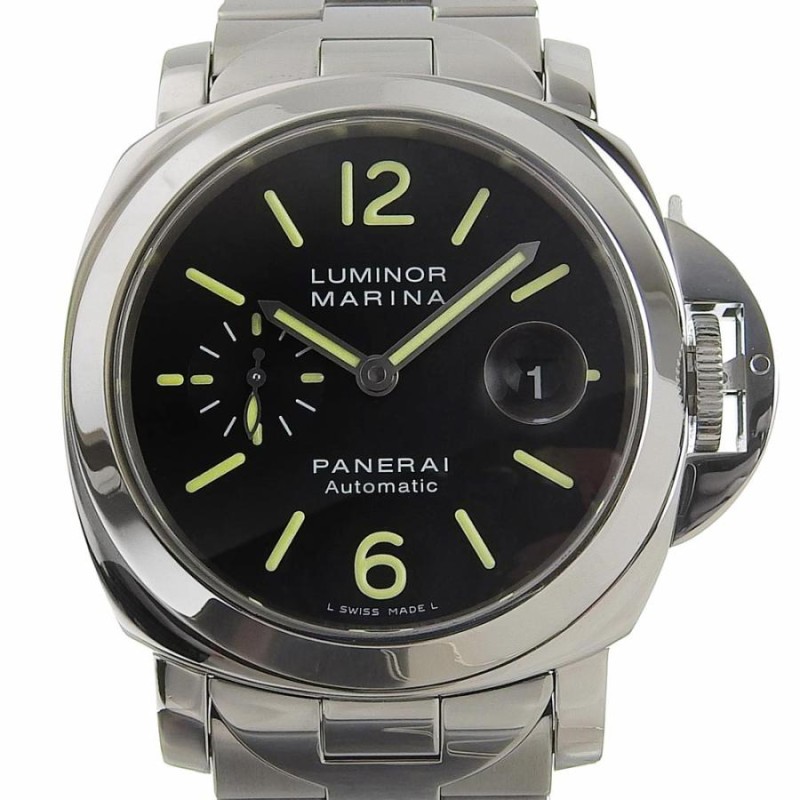 パネライ PANERAI ルミノール マリーナ デイト メンズ 自動巻き