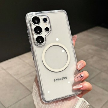 邊框防震條 透明 磁吸手機殼 適用於 三星Galaxy S26 S25 Ultra S25FE 保護殼 S26+ 防摔殼