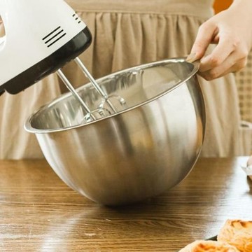 食品級不銹鋼打蛋盆烘焙專用打發盆防濺打奶油廚房家用蛋糕攪拌碗