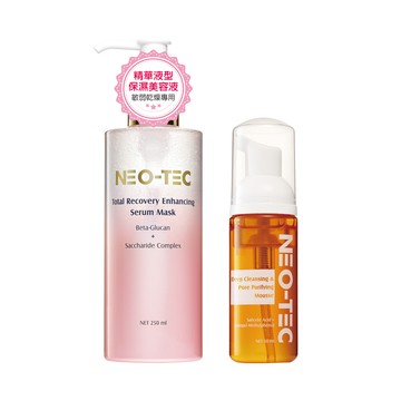 NEO-TEC葡聚醣前導精華美容液250ml【加贈】水楊酸深層潔顏慕斯50ml