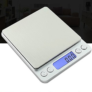 料理秤/電子秤 不鏽鋼拉絲藥材秤/珠寶秤-500g/0.01g