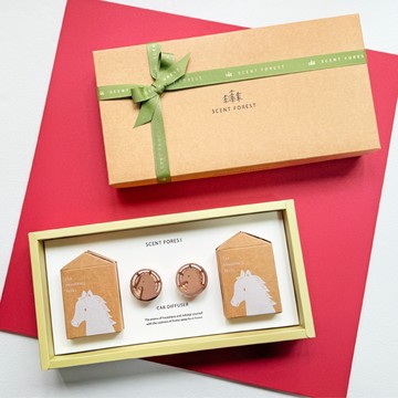 【香氛森林】【馬上開運🐴】2026寶馬年 質感金屬車用香氛 - 功能大升級 小馬造型新登場🔥【快速出貨】