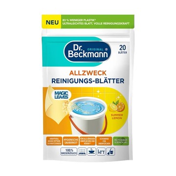 (預購) Dr.Beckmann 貝克曼博士 檸檬清香萬用清潔片 20st (DB121)