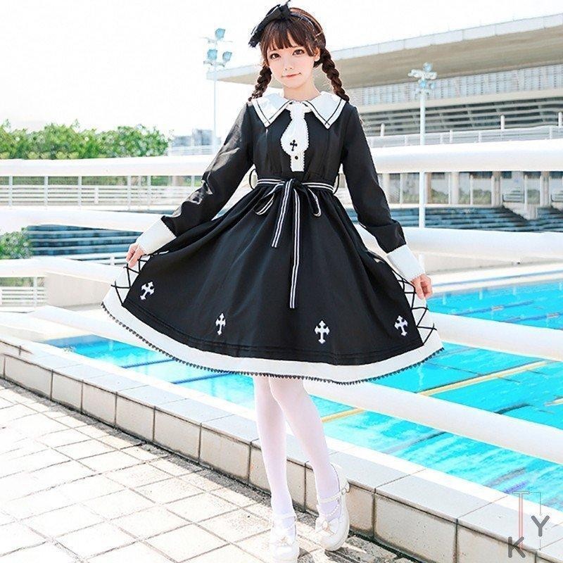 ワンピース 森ガール cosplay lolita 学生服 ロリータ 女装 コスプレ