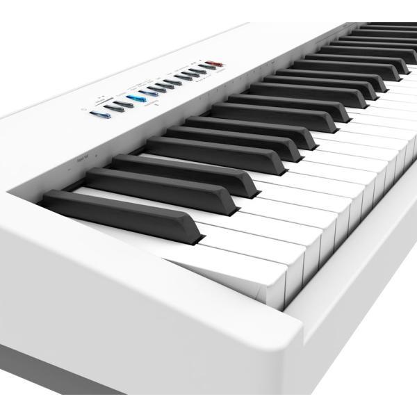 ローランド 電子ピアノ FP-30X ホワイト Roland 88鍵デジタルピアノ「X型スタンド(白) 椅子(白) ケース2種 ヘッドフォン ペダルDP-10」