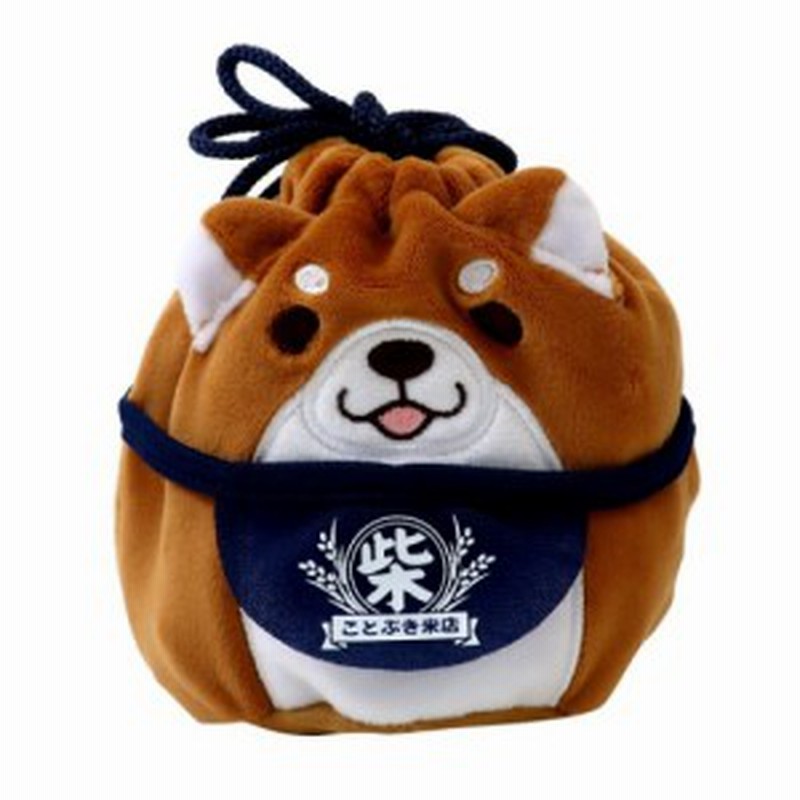 忠犬もちしば 巾着袋 のびる ぬいぐるみ きんちゃく S おかか 柴犬 小物入れ キャラクター グッズ 通販 Lineポイント最大1 0 Get Lineショッピング