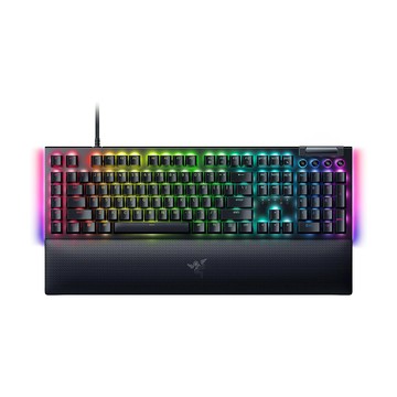 RAZER 黑寡婦蜘蛛 幻彩版 V4 電競鍵盤｜綠軸