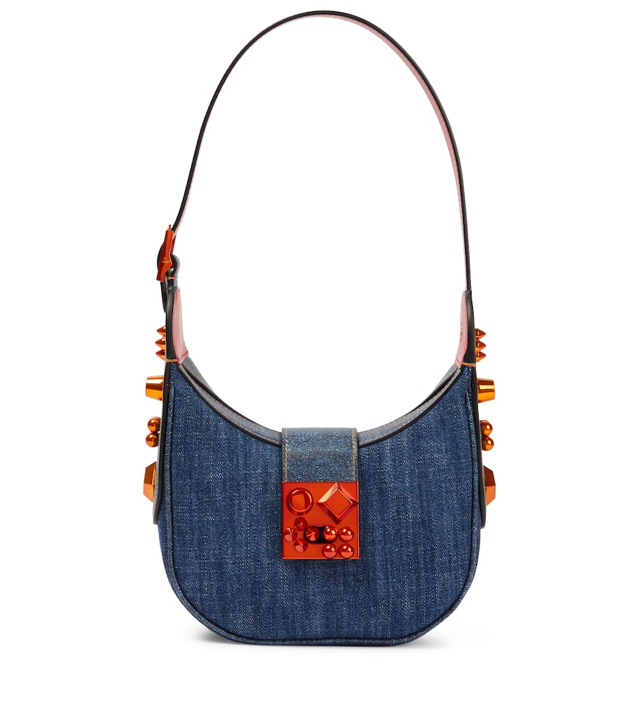 Carasky Mini denim shoulder bag