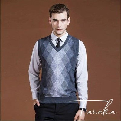 ニットベスト メンズ Vネックベスト ビジネスベスト アウター トップス セーター ノースリーブ 男性 ウール オフィス 秋 冬 通販 Lineポイント最大get Lineショッピング