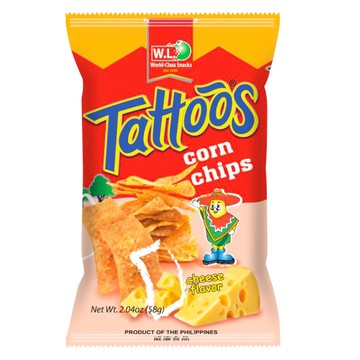 Tattoos玉米脆片-起司風味