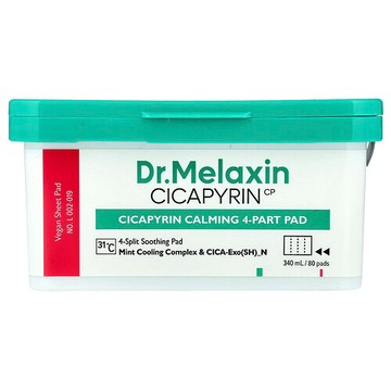 Dr.Melaxin, Cicapyrin 舒緩四分段棉片，80 片