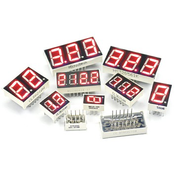 數碼管0.36英寸0.56英寸1/2/3/4位共陰/共陽 紅色高亮 數字顯示管