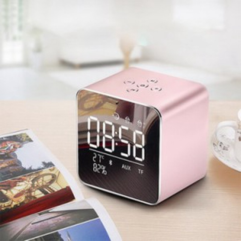 ワイヤレススピーカー 小型 目覚まし時計 ブルートゥース ミニ ポータブル 自動 テーブル用 長時間再生 携帯用 Tfカード 通販 Lineポイント最大1 0 Get Lineショッピング