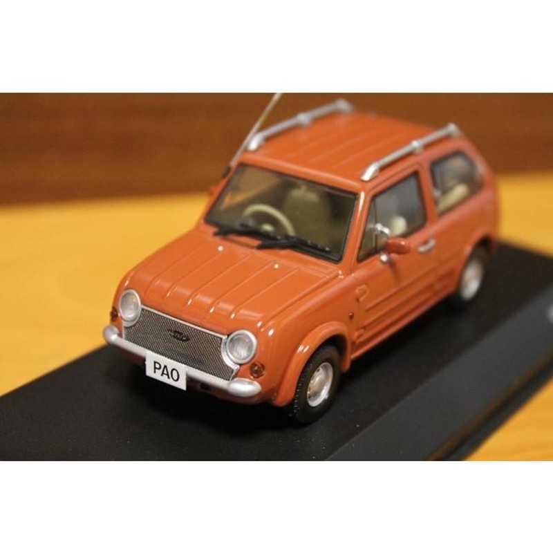 専用！NISSAN 日産 PAO パオ Terracotta 京商 1/43 - おもちゃ