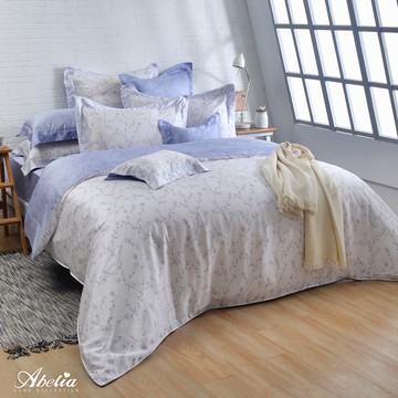 Abelia 600織天絲 兩用被床包組 防蹣抗菌 吸濕排汗 雙/加/特 藍庭絮語 天絲 格蕾寢飾