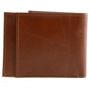 【Alpine Swiss】2016時尚瑞士十字標記超薄棕色皮夾【預購】