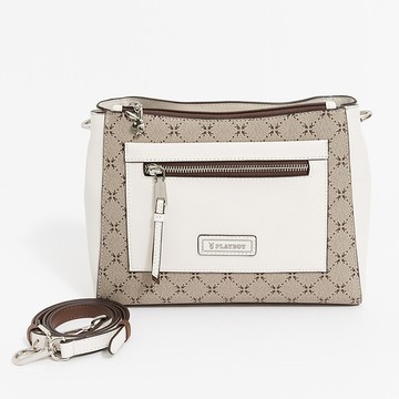 PLAYBOY - 斜背包  Rêver系列 - 咖色