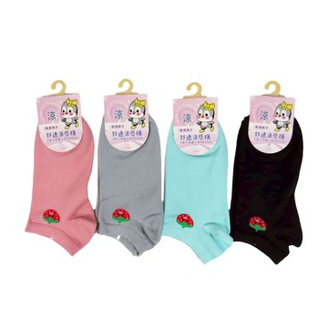 樂企鵝舒適涼感襪(款式隨機出貨)