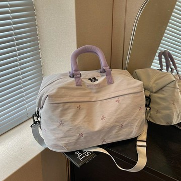 新品特價✨批發大容量短途出差手提行李包時尚旅遊旅行包輕便運動健身包高級感單肩包 托特包 側背包
