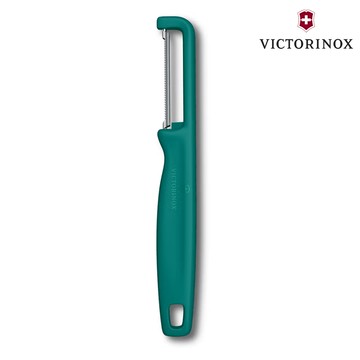 VICTORINOX 直立式刨刀 6.0943.4 綠色｜瑞士維氏 削皮刀 廚房刀具 露營