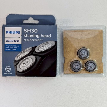[3美國直購] Philips Norelco SH30 替換刀頭 適 Series 3000 2000 1000 Click & Style_AA2