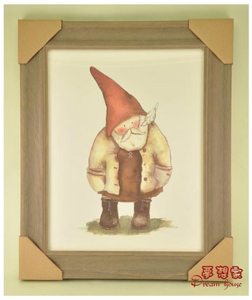 2010Gnomy's 荷蘭娃娃 作者手稿複製畫 A09655 站姿老公公 ★ Zakka'fe ★